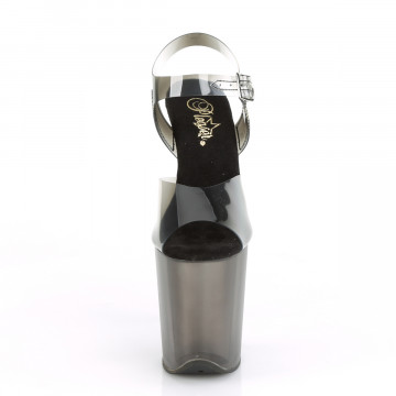 Pleaser FLAMINGO-808N-T Blk Gradient TPU/Smoke Tinted