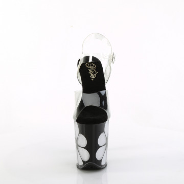 Pleaser FLAMINGO-808NLHS Clr/Blk-Multi