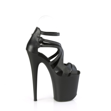 fianco destro calzature sandali con tacco 20cm e platform FLAMINGO-877