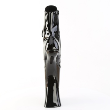 Pleaser FORBIDDEN-1020 Blk Pat/Blk