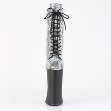 Pleaser FORBIDDEN-1020RS Slv AB RS/Blk Matte