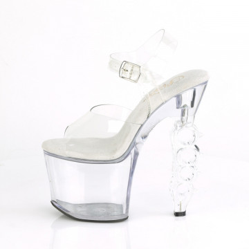 Pleaser IRONGRIP-708 Clr/Clr 9us 39eu h24
