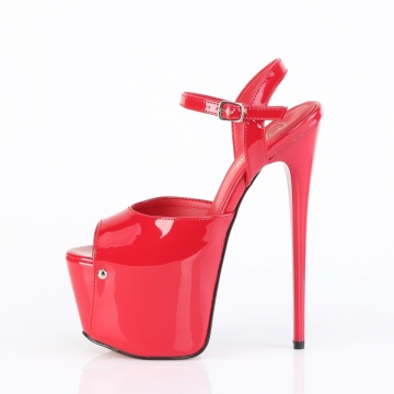 Pleaser JUBILANT-09 Red Pat