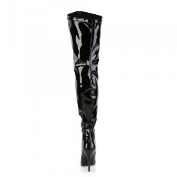 Pleaser Pink Label SEDUCE-3000WC Blk Str. Pat