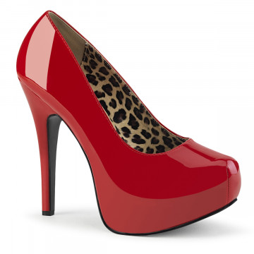 Pleaser Pink Label TEEZE-06W Red Pat
