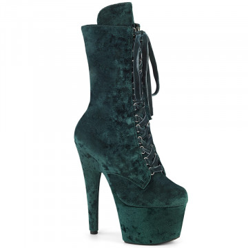 Pleaser Platform Shoes ADO1045VEL/EMGN/M