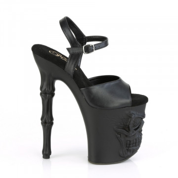 Pleaser RAPTURE-809 Blk Faux Leather/Blk Matte 5us 35eu