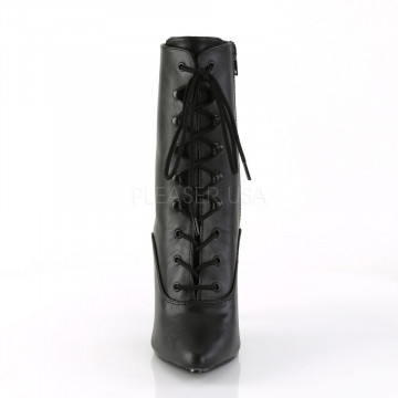 Pleaser SEDUCE-1020 Blk Faux Leather