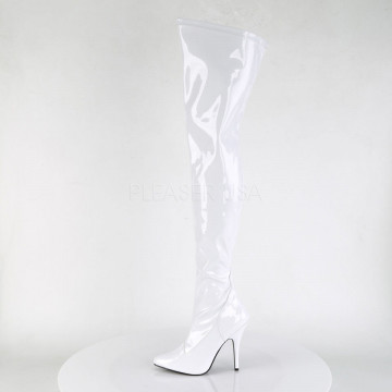 Pleaser SEDUCE-3000 Wht Str Pat