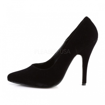 Pleaser SEDUCE-420 13us 43eu velluto nero