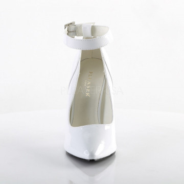 Pleaser SEDUCE-431 Wht Pat