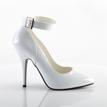Pleaser SEDUCE-431 Wht Pat