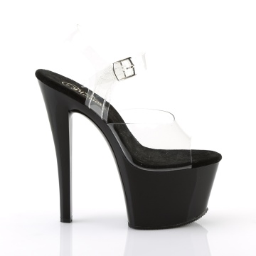 Pleaser SKY-308 Clr/Blk