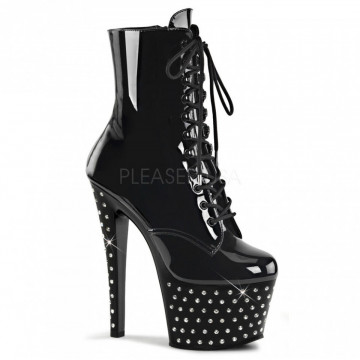 Pleaser STARDUST-1020-7 Blk/Blk