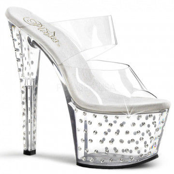 Pleaser STARDUST-702 Clr/Clr