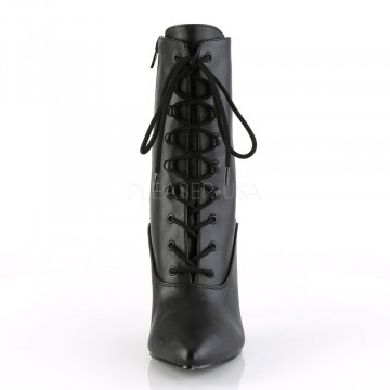 Pleaser VANITY-1020 Blk Faux Leather
