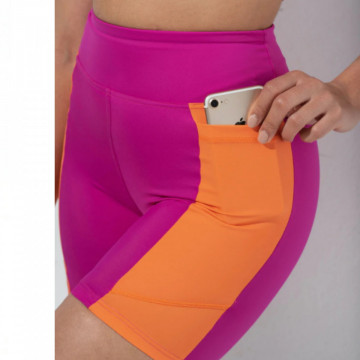 RAD pole wear Ivy short Eco - Magenta M