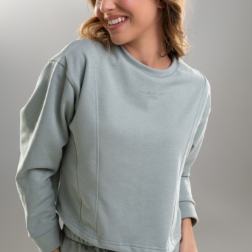 SUPREME JERSEY LOGO SWEATER PISTACHIO Paradise Chick
