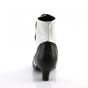 Bordello FLORA-1023 Wht-Blk Pu