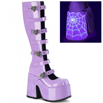 Demonia Cult CAMEL-223 Lavender Pat