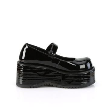 Demonia Cult DOLLIE-01 Blk Patent