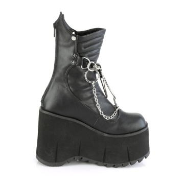 Demonia Cult KERA-130 Blk Vegan Leather