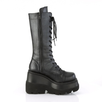 Demonia Cult SHAKER-72 Blk Vegan Leather