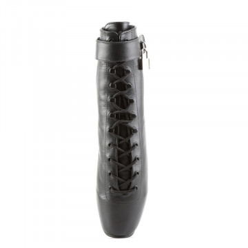 Devious BALLET-1025 Blk Leather
