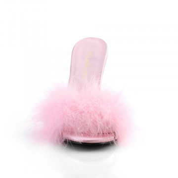 Fabulicious CLASSIQUE-01F B. Pink Pu-Fur