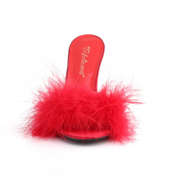 Fabulicious CLASSIQUE-01F Red Pu-Fur