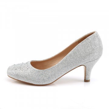 Fabulicious DORIS-06 Slv Glitter Mesh Fabric