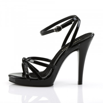 Fabulicious FLAIR-436 Blk Pat/Blk