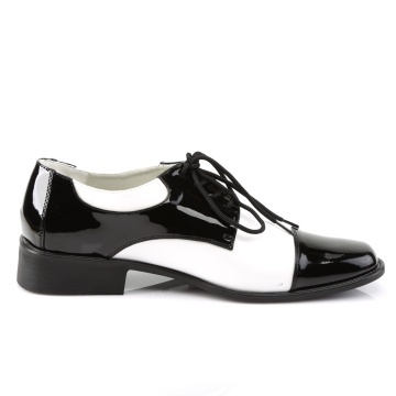 Funtasma DISCO-18 Blk-Wht Pat