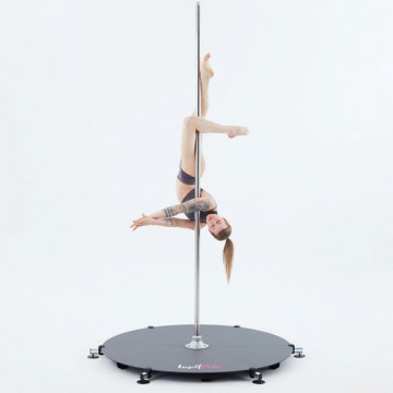 LUPIT Pedana pole dance INOX STAGE STAINLESS STEEL
