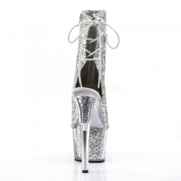 Pleaser ADORE-1018G Slv Glitter/Slv Glitter