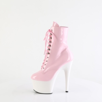 Pleaser ADORE-1020 B. Pink Pat/Wht - Img 3
