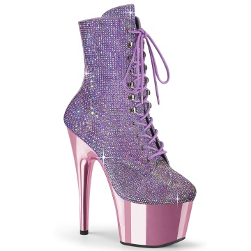 Pleaser ADORE-1020CHRS Lavender Multi RS/Lavender Chrome