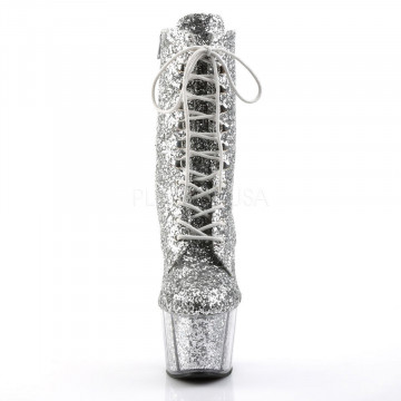 Pleaser ADORE-1020G Slv Glitter/Slv Glitter