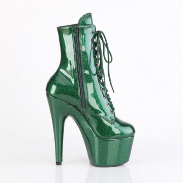 Pleaser ADORE-1020GP Emerald Green Glitter Pat/M