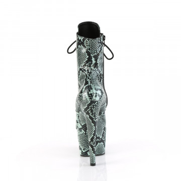Pleaser ADORE-1020SPWR Mint Snake Print/Mint Snake Print