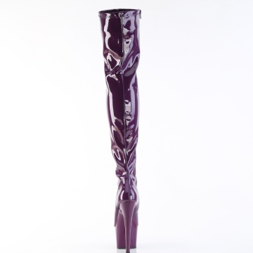 Pleaser ADORE-3000 Purple Str. Pat/Purple