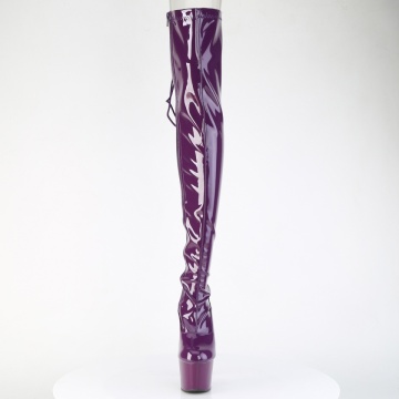 Pleaser ADORE-3063 Purple Str. Pat/Purple