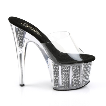 Pleaser ADORE-701SRS Clr/Blk SRS