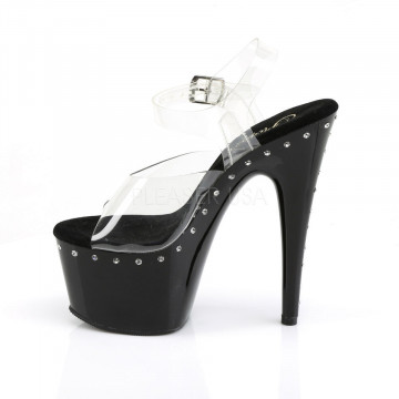 Pleaser ADORE-708LS Clr/Blk