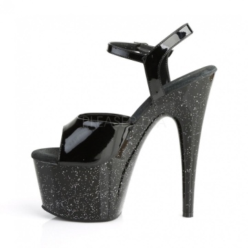 Pleaser ADORE-709MG Blk Pat/Blk 11us 41eu