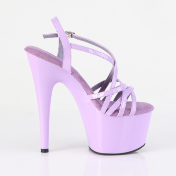 Pleaser ADORE-713 Lavender Pat/Lavender