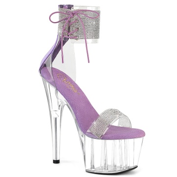 Pleaser ADORE-727RS Clr-Lavender/Clr