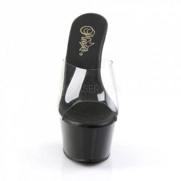 Pleaser ASPIRE-601 Clr/Blk Matte
