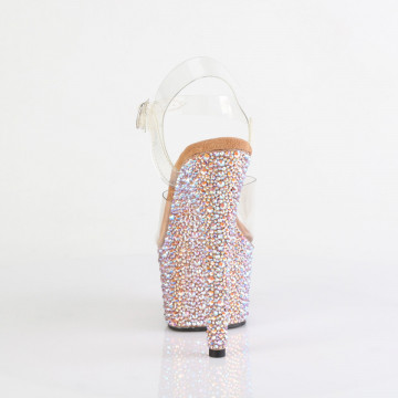 Sandali Exotic dance Pleaser BEJEWELED-708MS