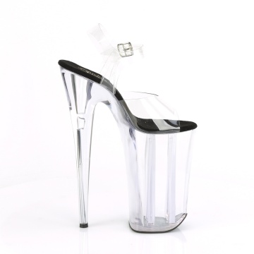 Pleaser BEYOND-008 Clr-Blk/Clr